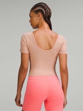 Lululemon Align T Shirt Size 4 Pink Clay